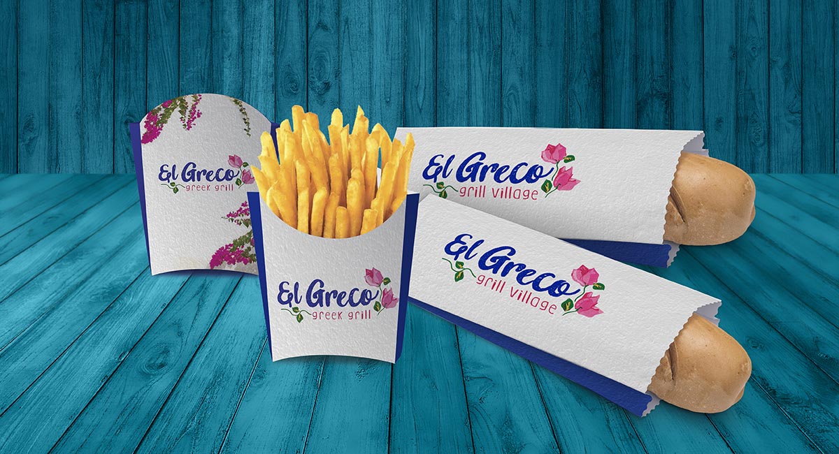 El-Greco Sandwich / fries El-Greco Sandwich / fries