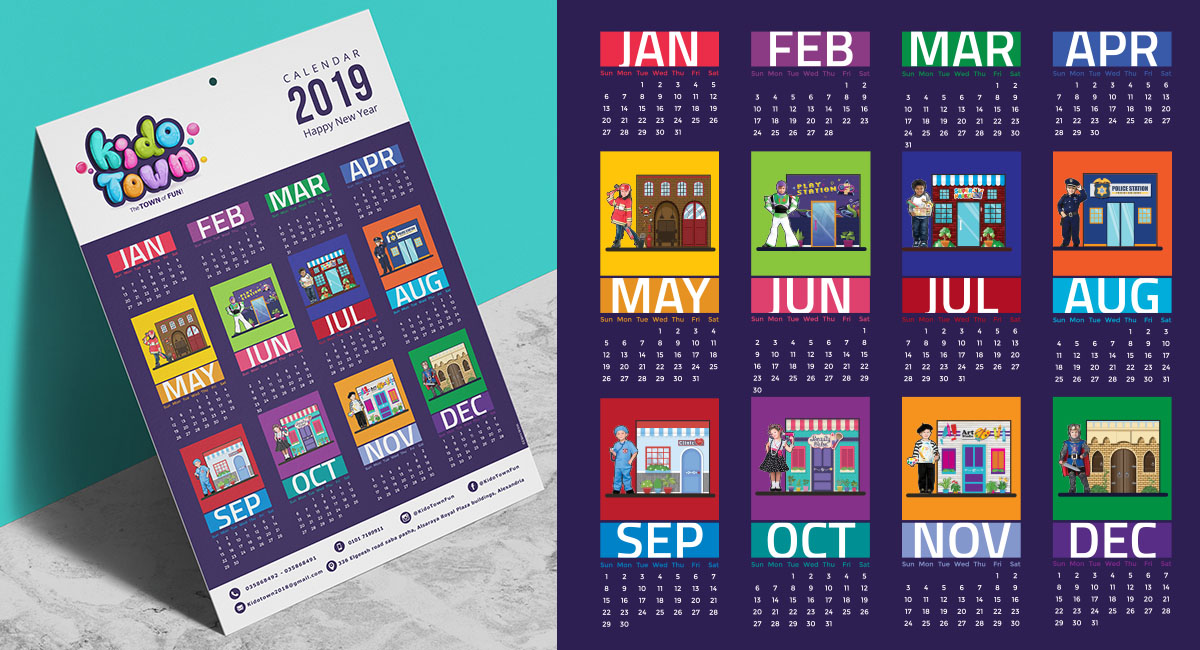 kido town Calender